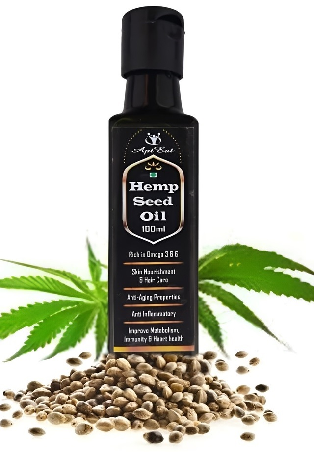 Hemp Seed Oil Front Image